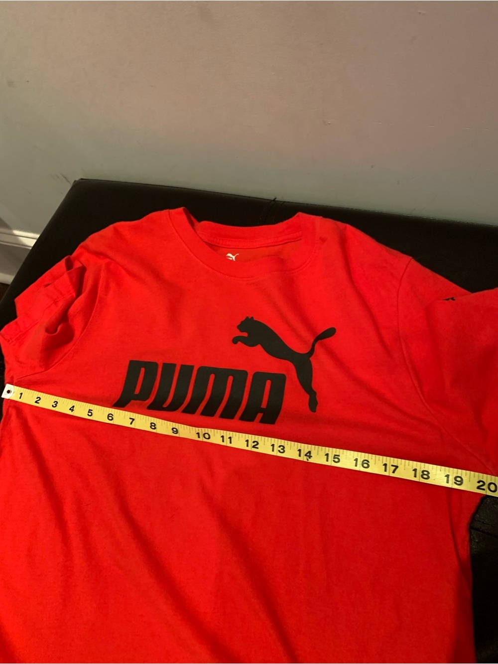 🌹PUMA NWT! ROUND NECK ATHLETIC SHORT SLEEVE TEE. EXCELLENT CONDITION! - Picture 4 of 7